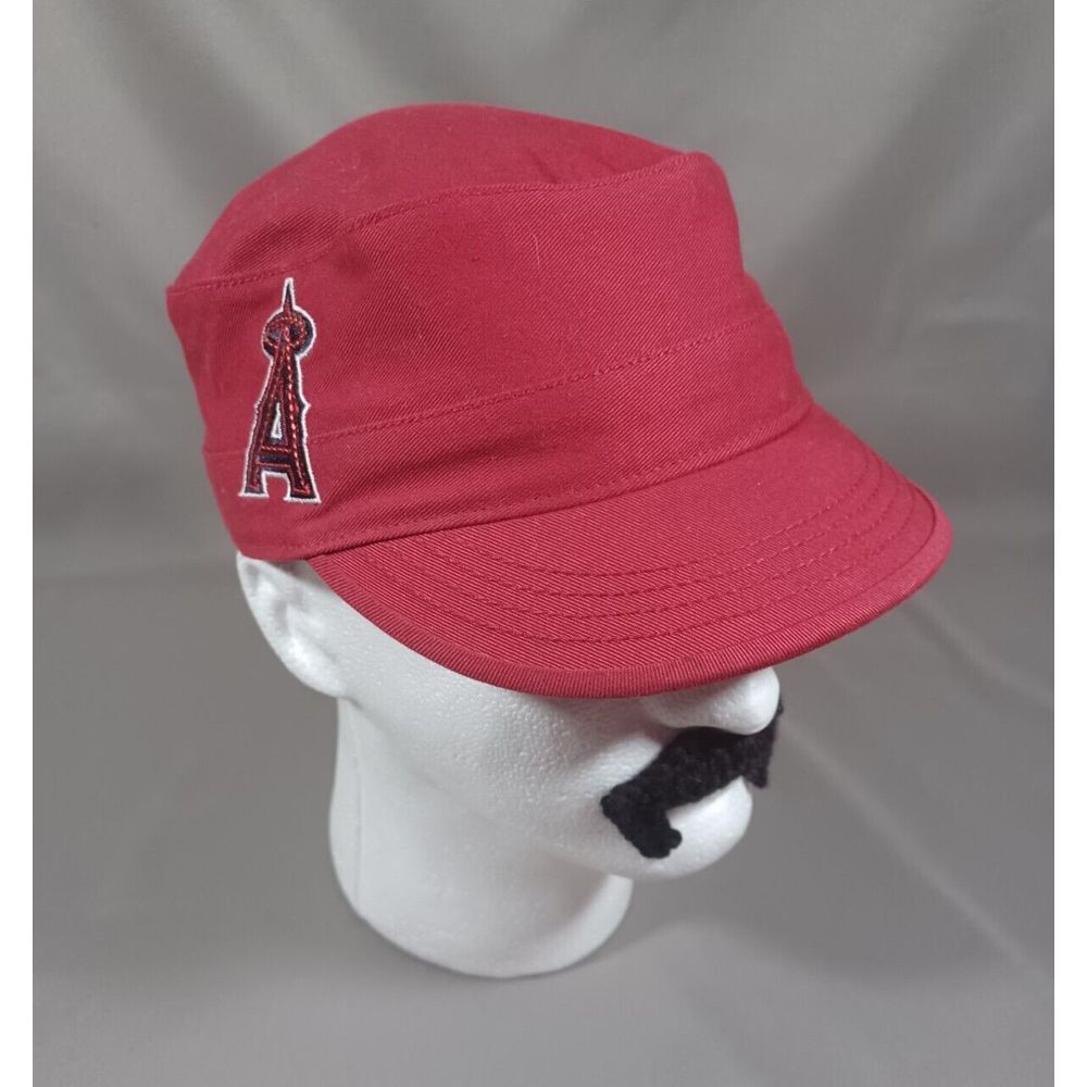 LA Angels Hat Womens Red Strap Back‎ Sequins 47 Brand